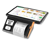 AIO-1161 · 11″ Android POS with scanner + printer